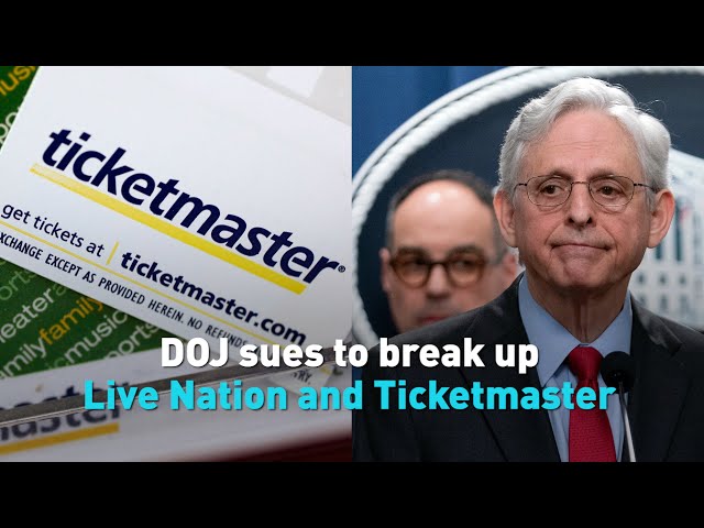 ⁣Why the DOJ is trying to break up Live Nation and Ticketmaster