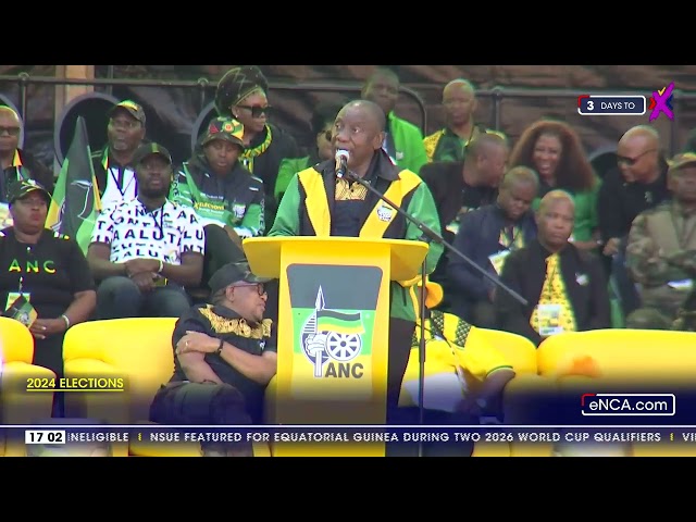 ⁣2024 Elections | ANC promises to work on load shedding