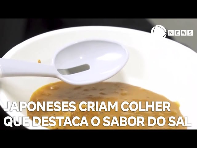 Japoneses criam colher que destaca o sabor do sal