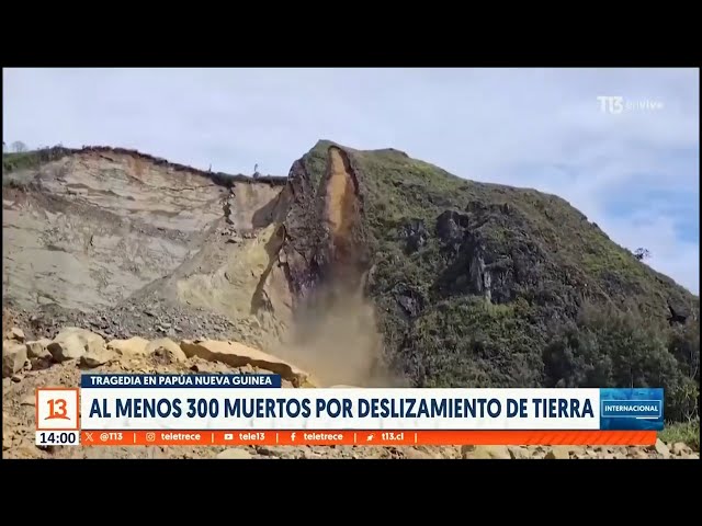 ⁣Tragedia en Papúa Nueva Guinea: Al menos 300 muertos por deslizamiento de tierra