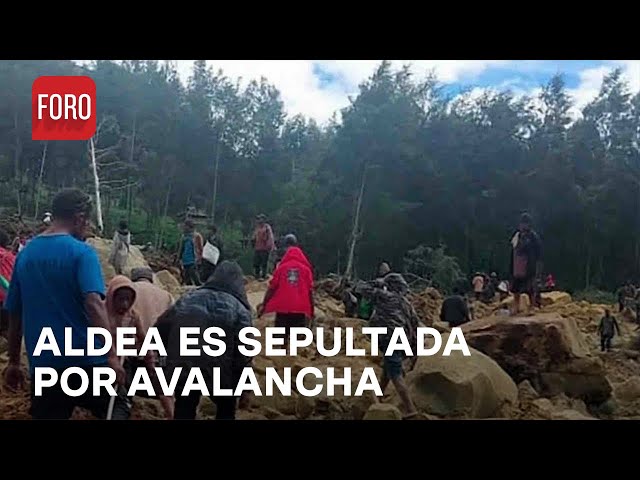 ⁣Deslizamiento de tierra devastador en Papúa Nueva Guinea: Cientos podrían estar sepultados