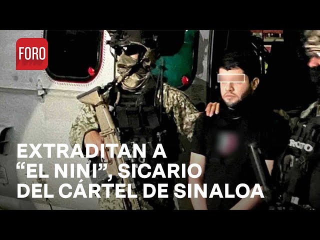 ⁣Extraditan a Estados Unidos a "El Nini", Jefe de seguridad de "Los Chapitos" - L