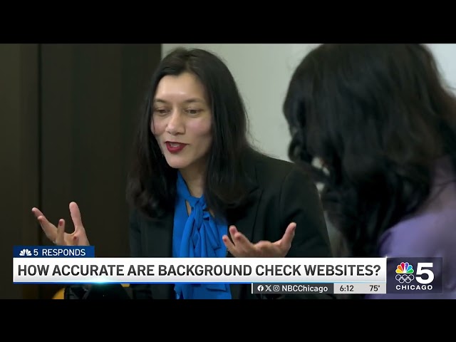 ⁣NBC 5 Responds finds background check websites often fail to locate criminal records