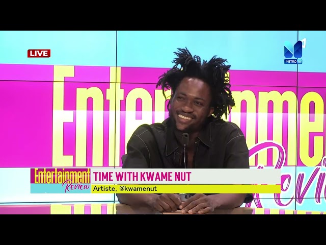 ⁣Up-close with KWAME NUT, Artiste | #EntertainmentReview