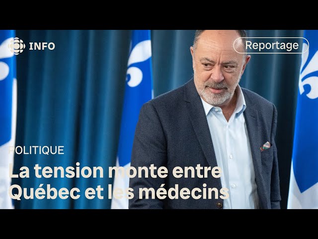 ⁣Le ministre de la Santé accuse les médecins de « prendre les patients en otage »