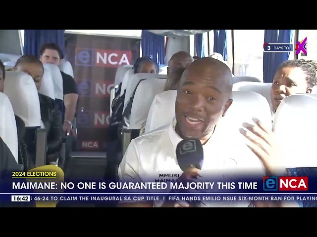 ⁣2024 Elections | 'No one is guaranteed majority this time' - Maimane