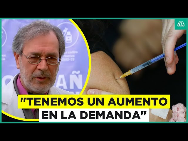 ⁣"Tenemos un aumento en la demanda": Subsecretario Osvaldo Salgado sobre campaña de vacunac