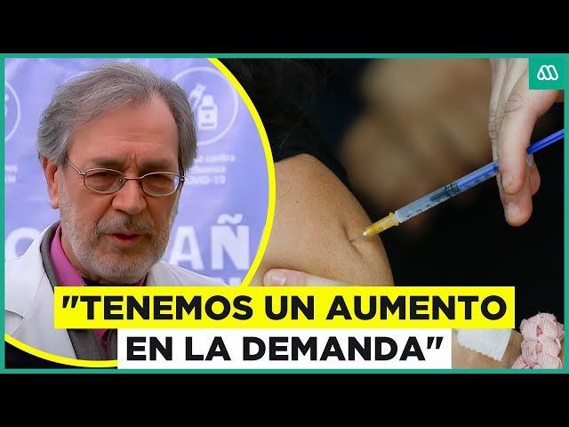 "Tenemos un aumento en la demanda": Subsecretario Osvaldo Salgado sobre campaña de vacunac