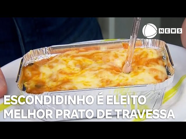 ⁣Escondidinho é eleito melhor prato de travessa do mundo