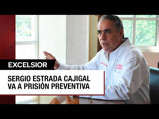 ⁣Ordenan prisión preventiva para Sergio Estrada Cajigal, exgobernador de Morelos