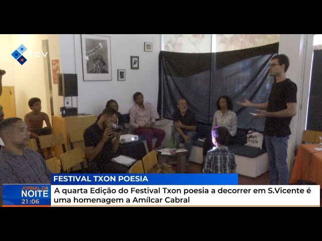 ⁣A quarta Edição do Festival Txon poesia a decorrer em S.Vicente é uma homenagem a Amílcar Cabral