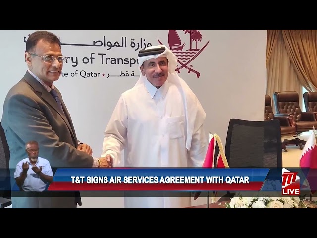 ⁣MOWT Signs Agreement With Qatar