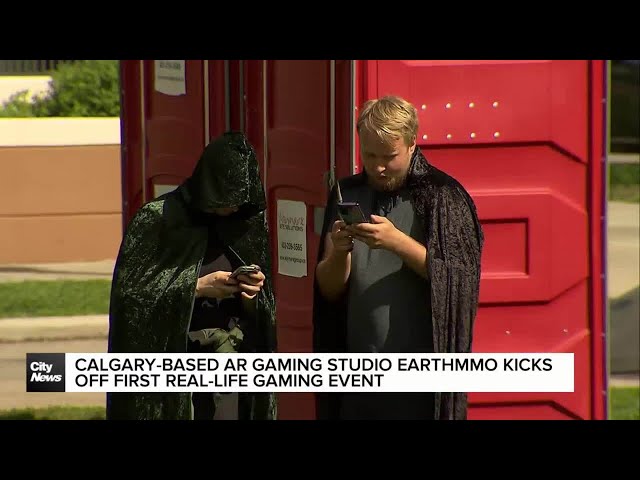 ⁣Calgary-based AR gaming studio EarthMMO kicks off first real-life gaming event
