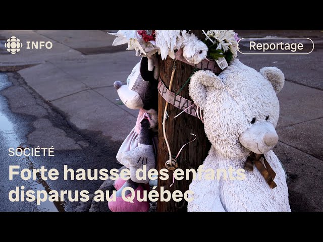 ⁣Plus de 6000 enfants ont été portés disparus au Québec en 2023