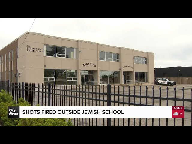⁣Shots fired outside all-girls Jewish school in North York