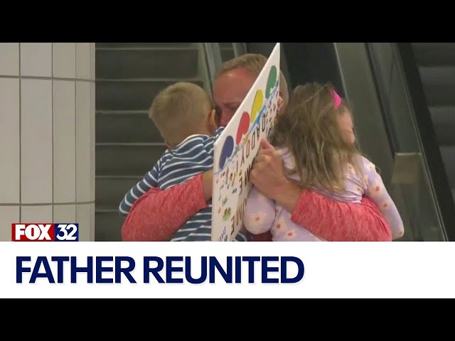 ⁣American dad reunited with family after being imprisoned in Turks and Caicos