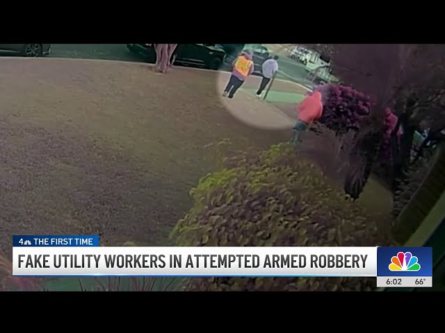 ⁣Fake utility workers target Whittier home in attempted robbery