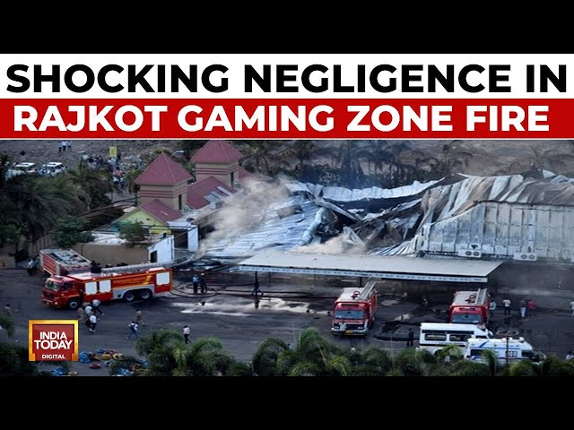 ⁣Shocking Negligence In Rajkot Gaming Zone Fire | Single Entry & Exit For Gaming Zone | India Tod