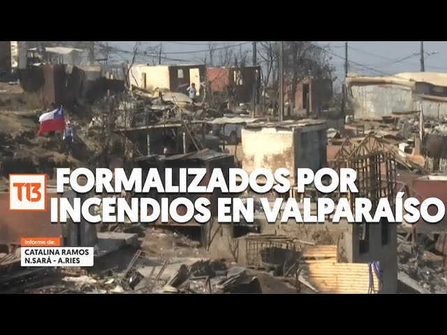 ⁣Bombero y exbrigadista formalizados por incendios en región de Valparaíso