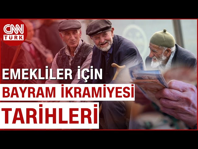 ⁣Emeklilerin Merakla Beklediği Bayram İkramiyeleri Ne Zaman Yatacak?