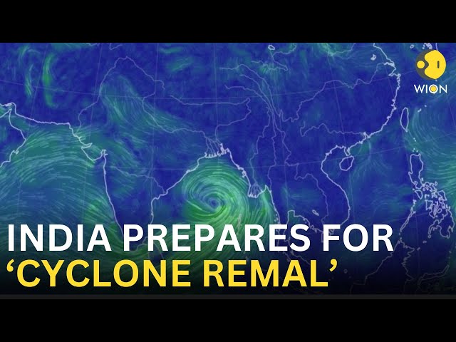 ⁣Cyclone Remal LIVE: Severe Cyclonic Storm to make landfall by midnight, nears Bengal coast | WION
