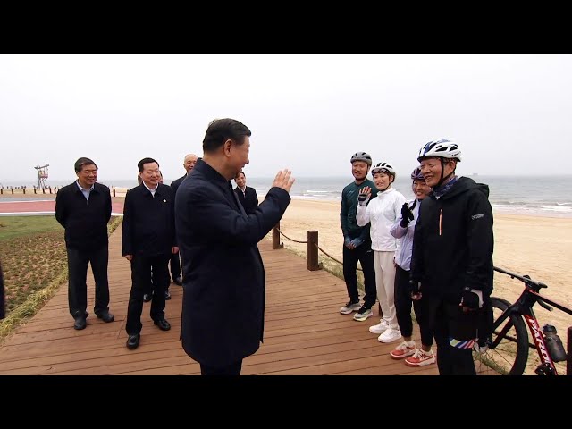 ⁣Xi in Shandong: Chinese president inspects coastal industry, environmental efforts