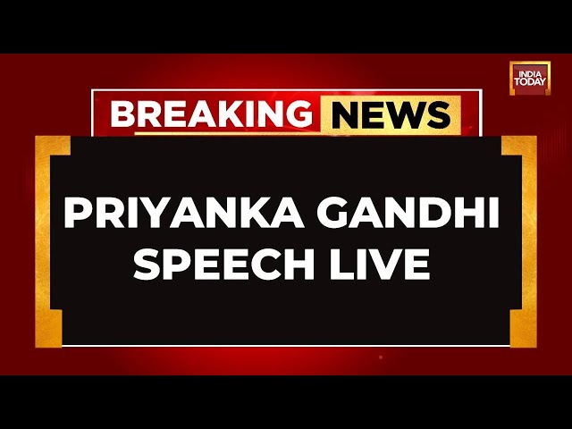 ⁣Priyanka Gandhi LIVE: Priyanka Gandhi's Fiery Address In Punjab | Congress LIVE | India Today L