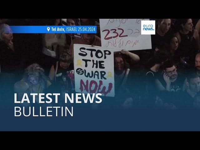 ⁣Latest news bulletin | May 26th – Midday