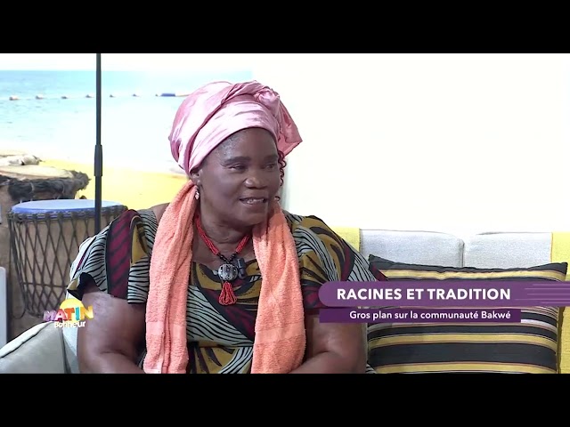 ⁣Une femme Chef de Village chez les Bakwés