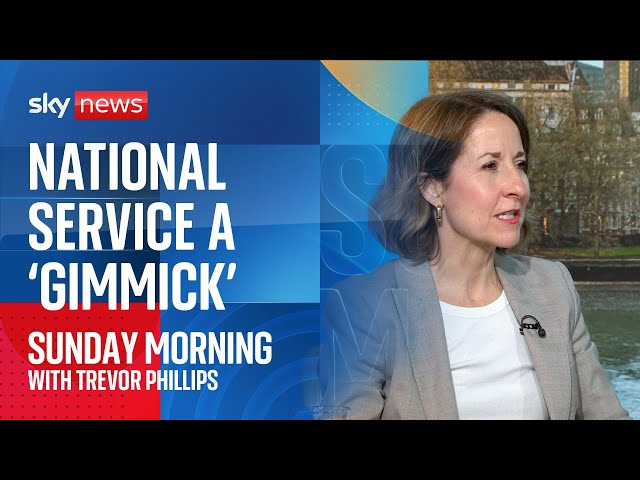 ⁣National Service a 'headline-grabbing gimmick', says shadow work and pensions secretary