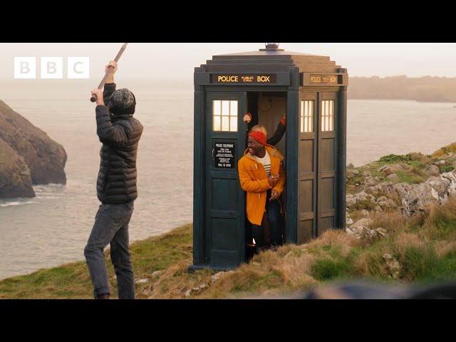 ⁣Behind the scenes of Episode 4 - 73 Yards  | Doctor Who - BBC