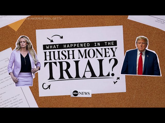 ⁣What happened in the Trump hush money trial?