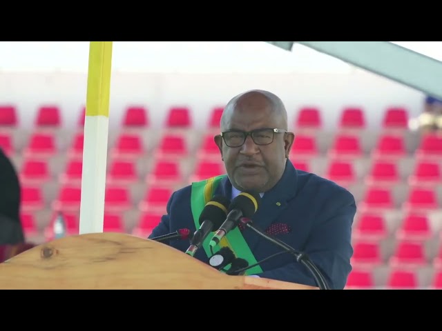 Investiture : Discours du président Azali Assoumani