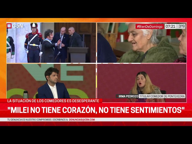 ⁣IRMA PEDROZO, TITULAR de COMEDOR de PONTEVEDRA: "HOY no LLEGAMOS ni a MITAD de MES"