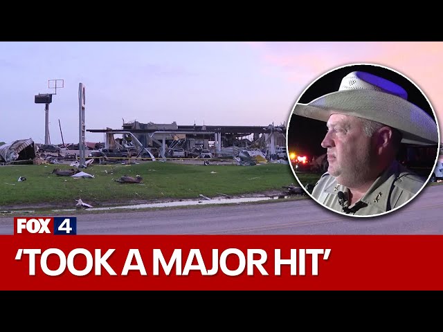 ⁣Cooke County Sheriff gives overnight update on reported tornado