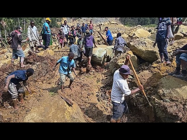 ⁣Death roll rises to 670 after massive landslide devastates village in Papua New Guinea