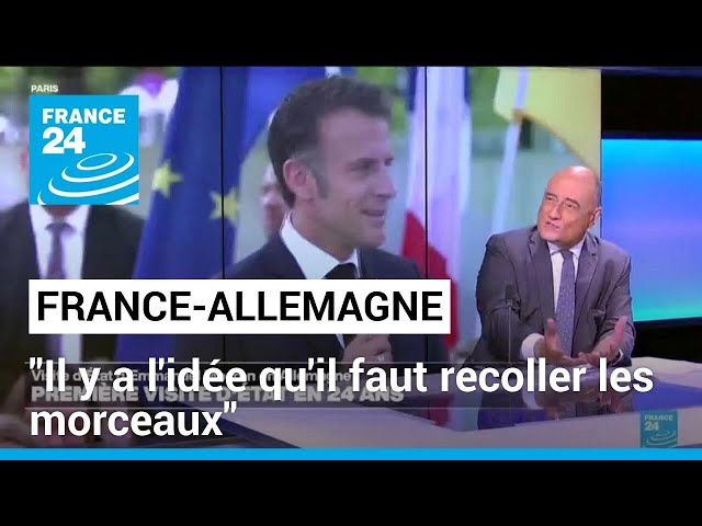 ⁣Visite d'État d'Emmanuel Macron en Allemagne : "Il y a l'idée qu'il faut re