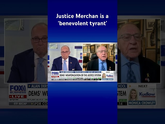 ⁣‘TYRANT’: Dershowitz destroys judge Merchan Trump trial #shorts