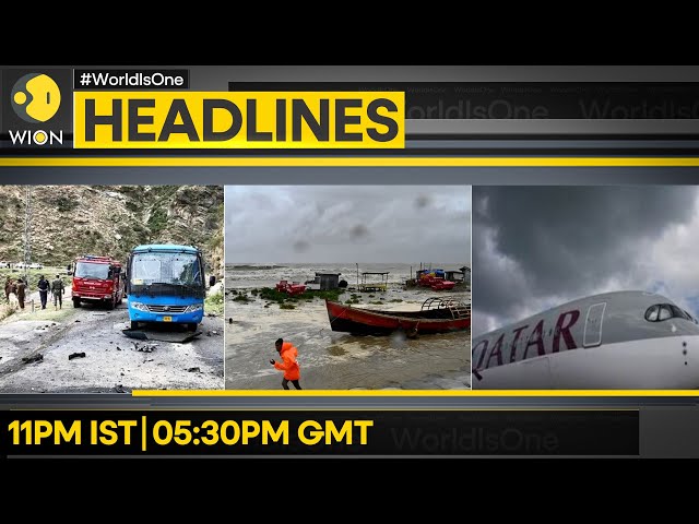 ⁣Cyclone Remal makes landfall  | Kabul stonewalling Bisham proof: PAK | WION Headlines
