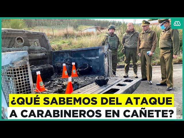 ⁣¿Qué se sabe del ataque a carabineros en Cañete? Continúa investigación a un mes de los hechos