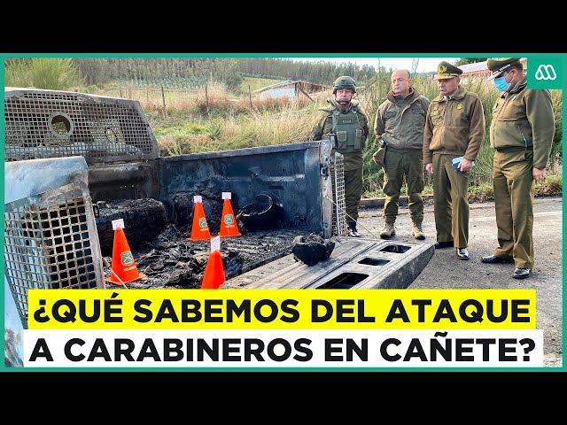 ¿Qué se sabe del ataque a carabineros en Cañete? Continúa investigación a un mes de los hechos