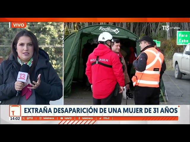 ⁣Extraña desaparición de una mujer de 31 años en Punta Arenas