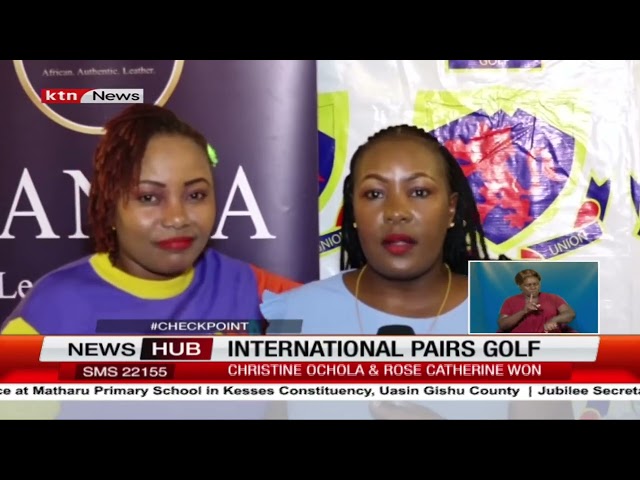 ⁣International Pairs Golf qualifiers held at Limuru Gilf Club