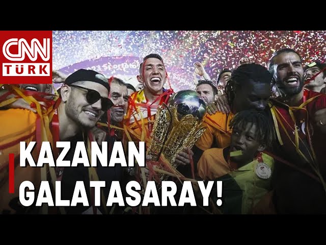 Tarihi Sezonda Şampiyon Galatasaray Oldu! Sarı Kırmızılılar Şampiyonluk Kutlamalarına Başladı