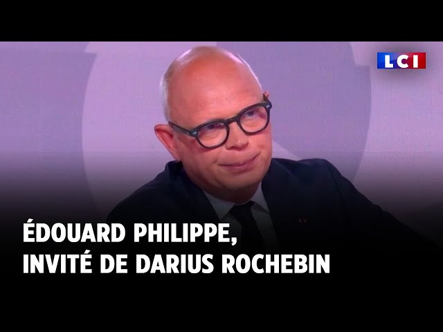 ⁣Édouard Philippe : "Surprenant que le chef de l'État se propose de débattre avec Marine Le