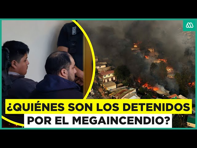 ⁣¿Quiénes son los detenidos por el megaincendio de Valparaíso?