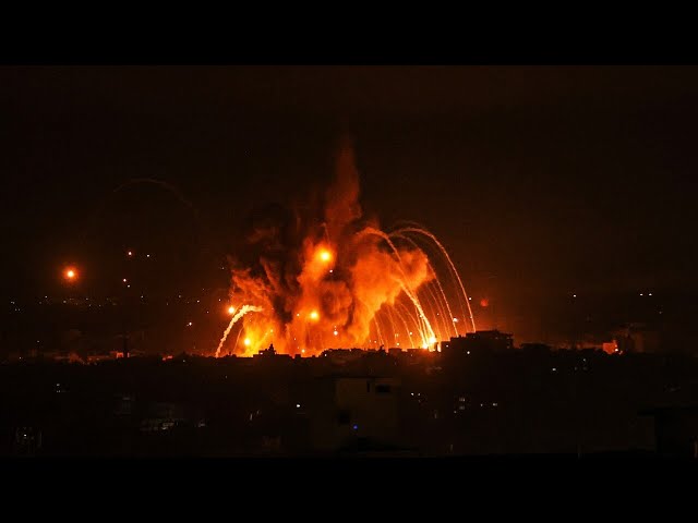 Hamas claims 30 people killed by Israeli air strike