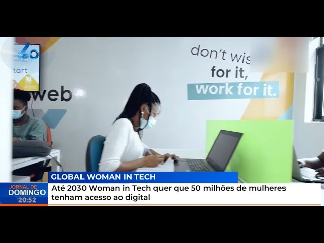⁣Até 2030 Woman in Tech quer que 50 milhões de mulheres tenham acesso ao digital