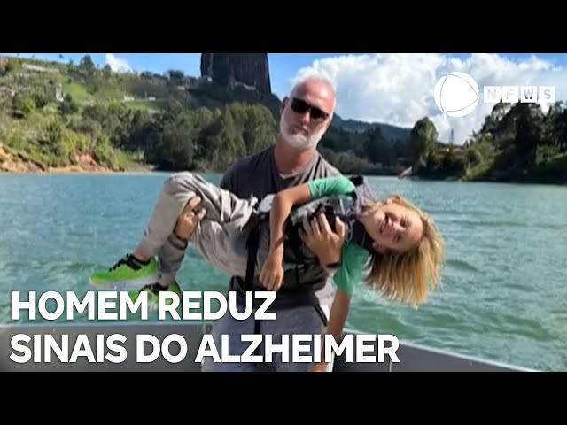⁣Homem reduz sinais do Alzheimer após mudança no estilo de vida