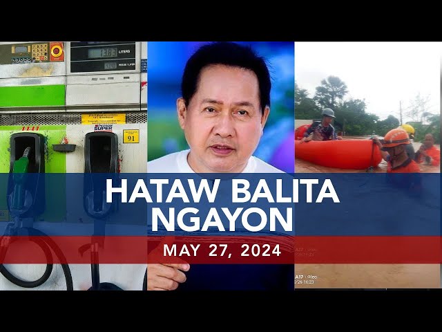 ⁣UNTV: Hataw Balita Ngayon | May 27, 2024